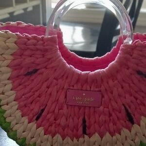 Kate Spade Watermelon-Inspired Woven Shoulder Bag